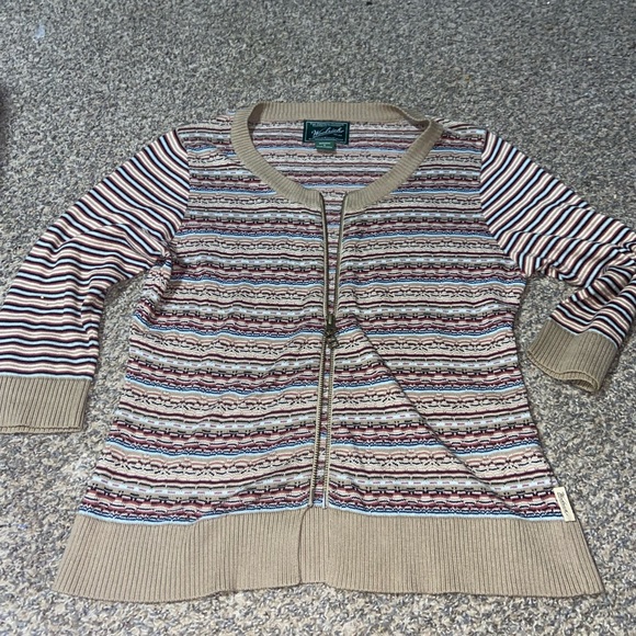 Woolrich Women's Multicolor Knit Sweater - Picture 1 of 4